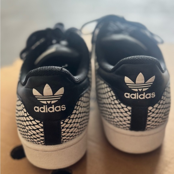 Adidas Monochrome Mesh Sneakers - Picture 4 of 5